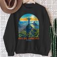 Rio De Janeiro Travel Holiday Rio De Janeiro Brazil Sweatshirt Geschenke für alte Frauen