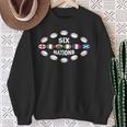 Rugby Six Nations Sweatshirt Geschenke für alte Frauen