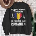 Rumänische Flagge I Rumänien Urlaub I Rumänien Sweatshirt Geschenke für alte Frauen