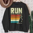Run With A Purpose 1 Corinthians 9 Sweatshirt Gifts for Old Women