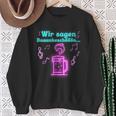 We Say Thank You Malle Party Summer 40 Years Sweatshirt Geschenke für alte Frauen