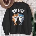 Shark Five Sharks Sweatshirt Geschenke für alte Frauen