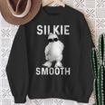 Silkie Chicken Silky Smooth Sweatshirt Gifts for Old Women