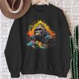 Silverback Gorilla Monkey Animal Sweatshirt Geschenke für alte Frauen