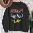 Skifahren Winter Sport Ski Party Lustiges Team Apres Ski Sweatshirt Geschenke für alte Frauen