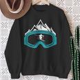 Skiing Winter Sports Apres-Ski Sweatshirt Geschenke für alte Frauen