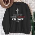 So Sieht Ein Richtig Cooler Waiter Out Sweatshirt Geschenke für alte Frauen