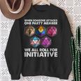 If Someone Attacks A Member We Roll To The Initiative Sweatshirt Geschenke für alte Frauen