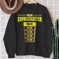 Spielothek Spielhalle Risikoleiter Meine Erfolgsleiter Sweatshirt Geschenke für alte Frauen