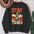 Stay Tuned Mountain Goat Banjo Music Bluegrass Sweatshirt Geschenke für alte Frauen