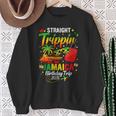Straight Trippin' Jamaica Vacation 2025 Birthday Family Trip Sweatshirt Gifts for Old Women
