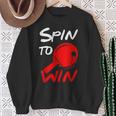 Table Tennis Table Tennis Player Ping Pong Table Tennis Sweatshirt Geschenke für alte Frauen