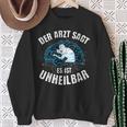 Table Tennis Doctor Says Unheilbar Cool Ping Pong Sweatshirt Geschenke für alte Frauen