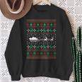 Tank Driver Ugly Christmas Tank Sweatshirt Geschenke für alte Frauen