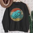 Tardigrade Water Bear Vintage 70S 80S Microbiology Science Sweatshirt Gifts for Old Women