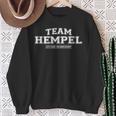 Team Hempel Proud Surname Last Name Sweatshirt Geschenke für alte Frauen