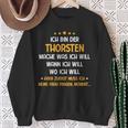 Thorsten First Name Sweatshirt Geschenke für alte Frauen