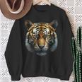 Tigre Animal Arte Diseño Tigre Camisa de entrenamiento Regalos para ancianas