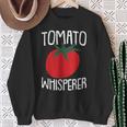 Tomato Whisperer Fathers Day Gardening Dad-Dy Dada Gardener Sweatshirt Gifts for Old Women