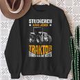 Tractor Driving The Best Farm Farmer Boys Sweatshirt Geschenke für alte Frauen