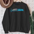 Train Evolution Railway Model Railway Driver Sweatshirt Geschenke für alte Frauen