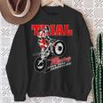 Trial Motorcycle Trial Drivers Moto Trial Sweatshirt Geschenke für alte Frauen