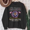 Trump Inauguration Day 2025 Trump 2025 47 Th President Sweatshirt Gifts for Old Women
