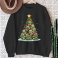 Turtle Christmas Tree Shelly Holiday Sweatshirt Geschenke für alte Frauen