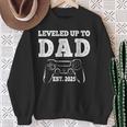 Updated To Papa-Level Unlocked Approx 2025 New Daddy Gamer Sweatshirt Geschenke für alte Frauen