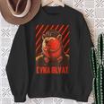 Ushanka Bear Saying Ussr Soviet Union Sweatshirt Geschenke für alte Frauen