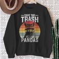 Vintage Raccoon Sweatshirt - Eco-Friendly Animal Lover Gift Gifts for Old Women