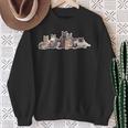 Von Jade Cats Graphic Image Sweatshirt Geschenke für alte Frauen