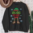 Walkers Lazy Christmas Costume Walking Elf Sweatshirt Gifts for Old Women