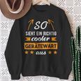 Werkzeugwart Slogan Work Colleagues Fire Brigade Sweatshirt Geschenke für alte Frauen