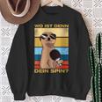 Where's Dein Spin Table Tennis Table Tennis Player Sweatshirt Geschenke für alte Frauen