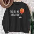 They See Me Aperollin' Cocktail Summer Drink Aperol Sweatshirt Geschenke für alte Frauen