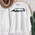 4X4 Offroad Camping T6 Outdoor Silhouette Nature Camping 4Wd Gray Sweatshirt Geschenke für alte Frauen