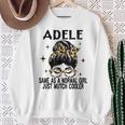 Adele Costume Cute Definition Personalised Name Adele Gray Sweatshirt Geschenke für alte Frauen