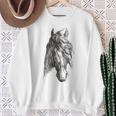 Amantes Del Caballointage Equitación Amantes Camisa de entrenamiento Regalos para ancianas
