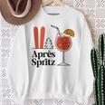 Après Spritz X Aperölchen Spritz & Skifahren Skifahrer Ski Sweatshirt Geschenke für alte Frauen