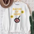 Bacon Of Hope Baerbock Green Bundestag Anti-Green Party Green Sweatshirt Geschenke für alte Frauen