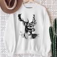 Chasseur Daim Cerf Motiv Chasse Chasseur Sweater e Cadeaux pour les femmes âgées