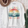 Children's 2Nd Birthday Legendary Since 2023Intage 2 Year Old Sweatshirt Geschenke für alte Frauen