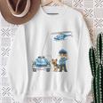 Children's 4Th Birthday Police Boy 4 Years Sweatshirt Geschenke für alte Frauen