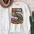 Children's 5Th Birthday With Building Blocks Idea Sweatshirt Geschenke für alte Frauen