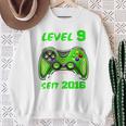 Children's Level 9 Birthday Boy Gamer 2016 9Th Birthday Sweatshirt Geschenke für alte Frauen