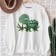 Chill Ma Bong Kiffer Cannabis Chill Toad Joint Sweatshirt Geschenke für alte Frauen