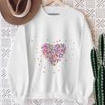 Confetti In Heart Carnival Confetti Costume Outfit Sweatshirt Geschenke für alte Frauen