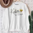 Confetti In Heart Fancy Dress Confetti Carnival Outfit Sweatshirt Geschenke für alte Frauen