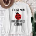 Das Ist Mein Ladybird Costume Fancy Dress Carnival Sweatshirt Geschenke für alte Frauen